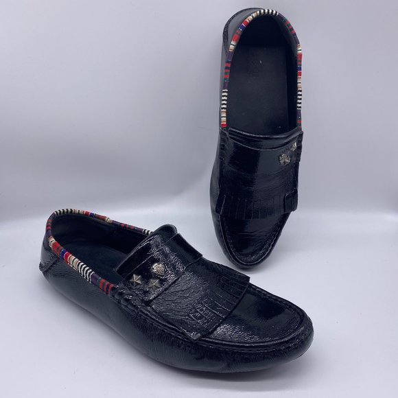 Gucci Patent Leather Moccasins Kiltie Driver main image 14